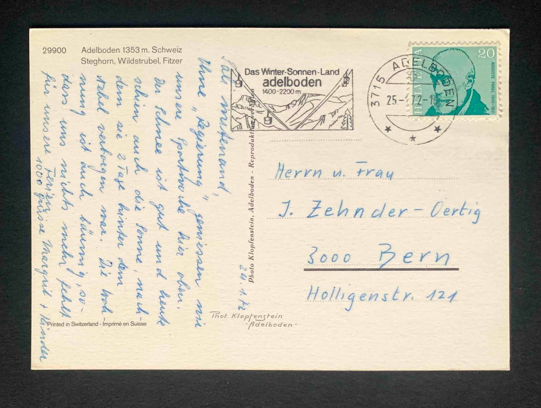 Cartes postales: AK Adelboden Schweiz – D'occasion à Goldau par artelier1 1