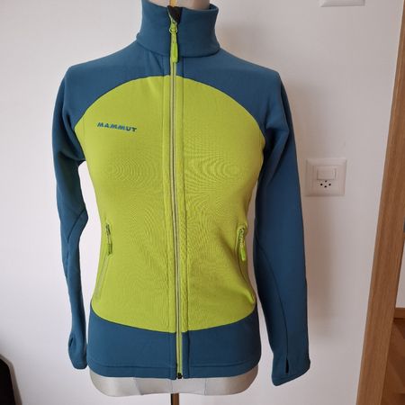 Veste polaire femme Mammut  XS bleu vert
