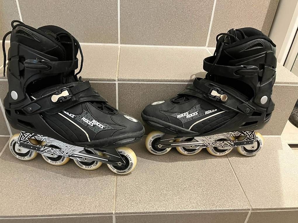 Pattini in linea & Pattini a rotelle: Inline Skates Roces Herren Gr 45 – Usato da Sins venduto da Icezeit0