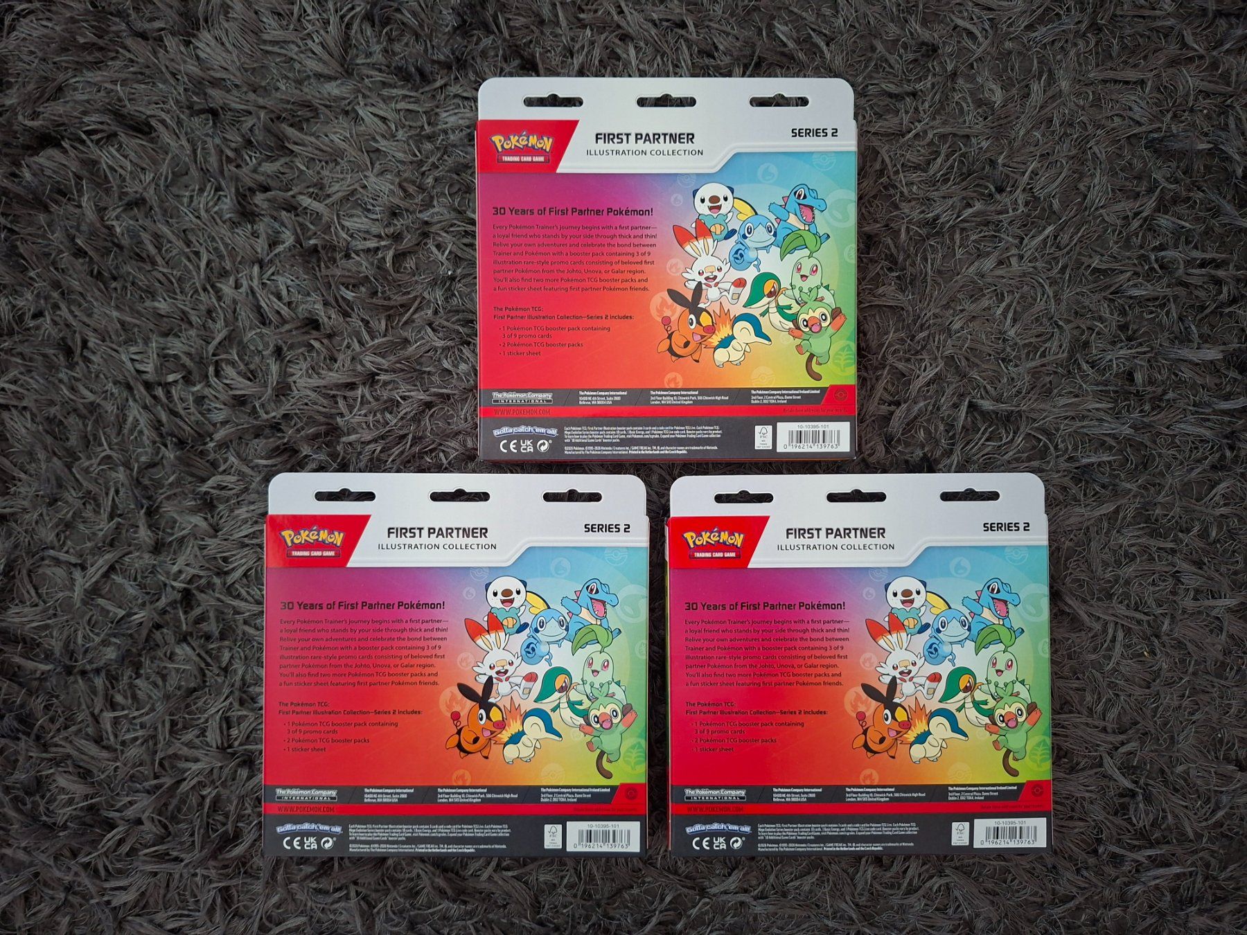 Pokémon Carte collezionabili: 3x Pokémon First Partner Serie 2 - Englisch – Nuovo (secondo la descrizione) da Valeyres-sous-Rances venduto da gegg 1