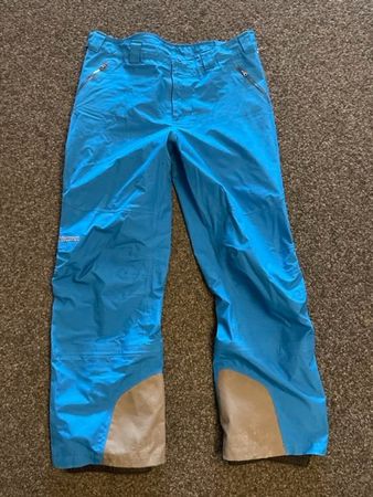 Marmot Goretex Tourenhose, Grösse XL, helles Blau