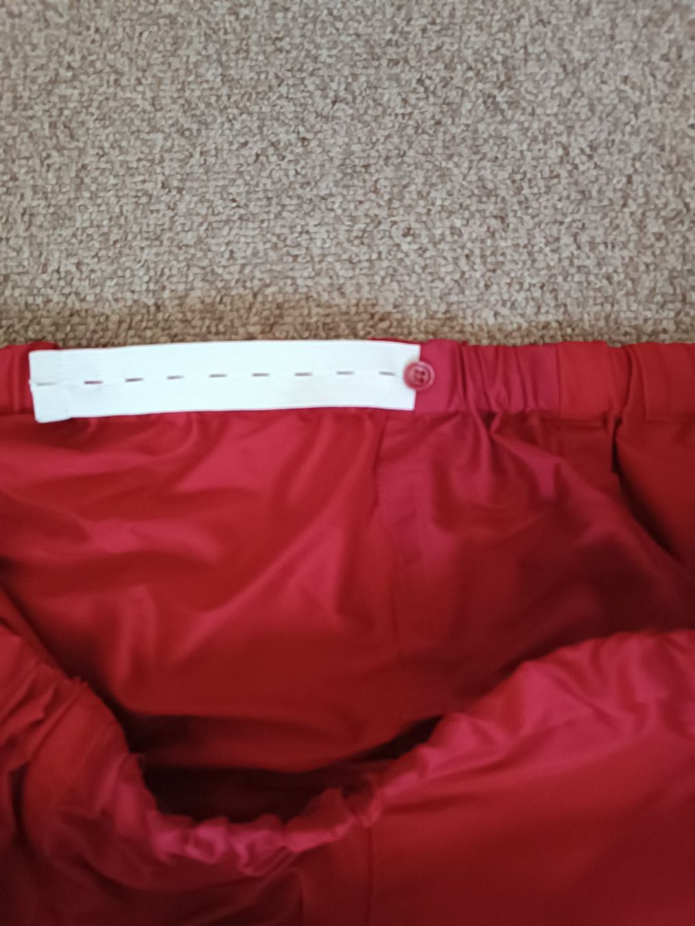 Hosen: Seidenhose Capri Damen Rot – Neu (gemäss Beschreibung) aus Horn von sonjamenzi 2