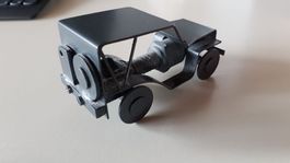 Modellauto Militär-Jeep Unikat