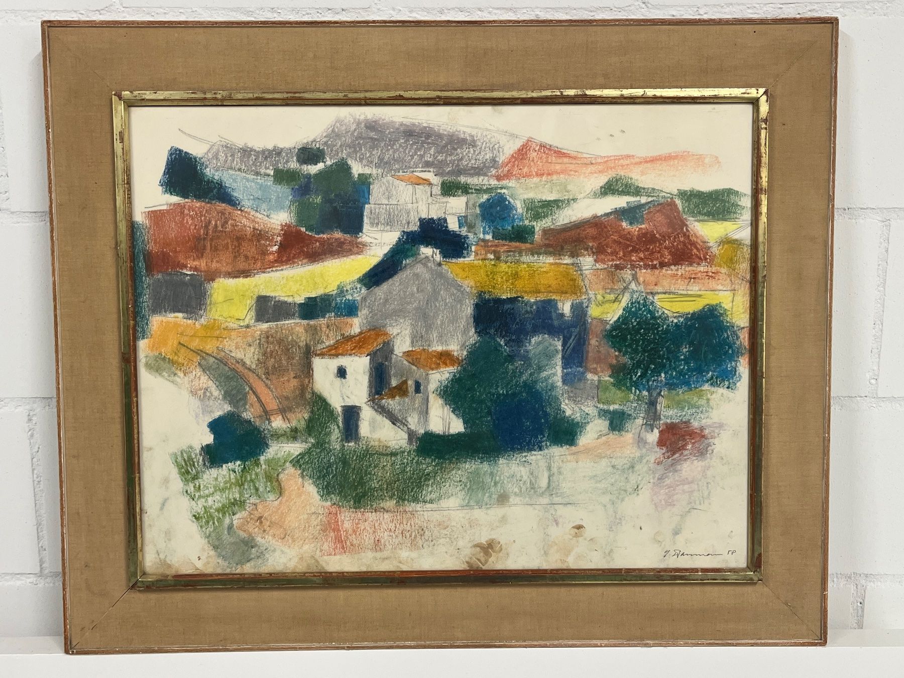 Dipinti: Ein Meisterwerk von Ernst Baumann – Usato da Basel venduto da PAUL_ART