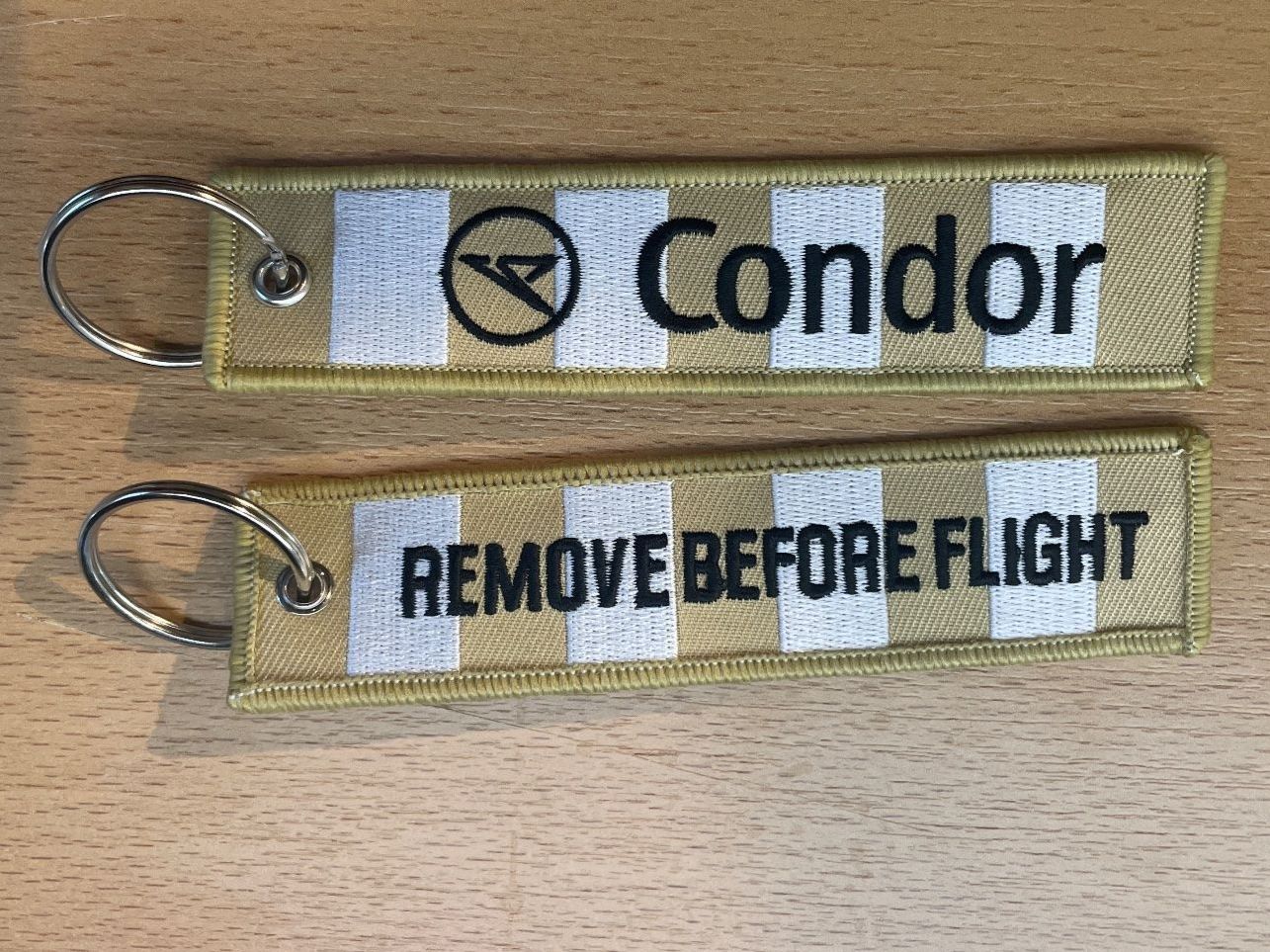Portachiavi: 1 Schlüsselanhänger Condor gold – Nuovo e nell'imballaggio originale da Hochfelden venduto da aviatikboerse_top