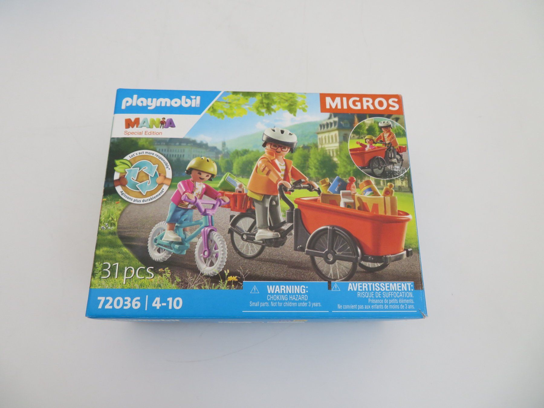 Playmobil Giocattoli: Migros Playmobilset Sammlung – Usato da Reinach BL venduto da WBZ-Flohmarkt 7
