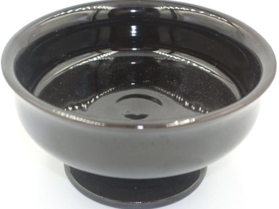Tutte le decorazioni: Schwarze Schale mit Fuss – Usato da Schwarzenburg venduto da Unterwahlern