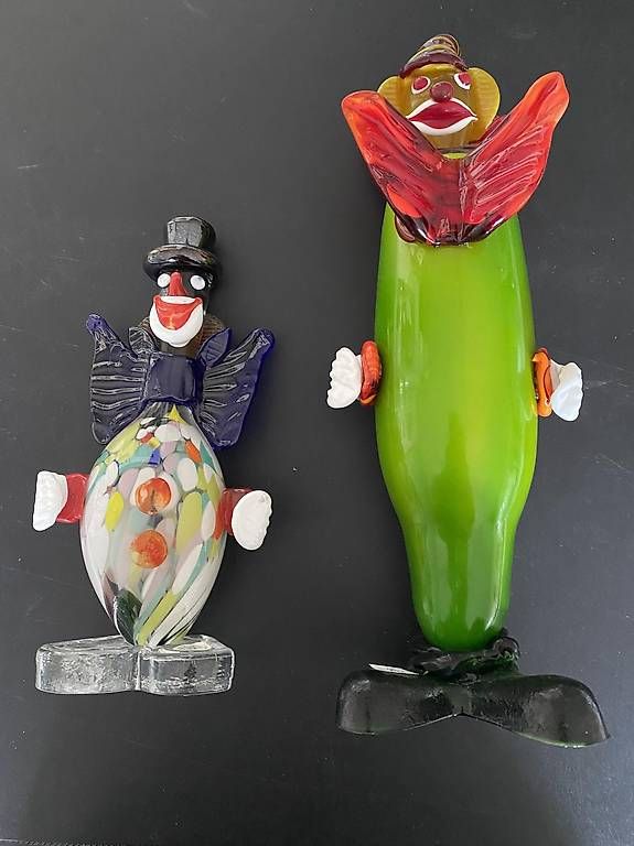 Statuette: Clowns aus Glas – Usato da Kaisten venduto da AMSImara