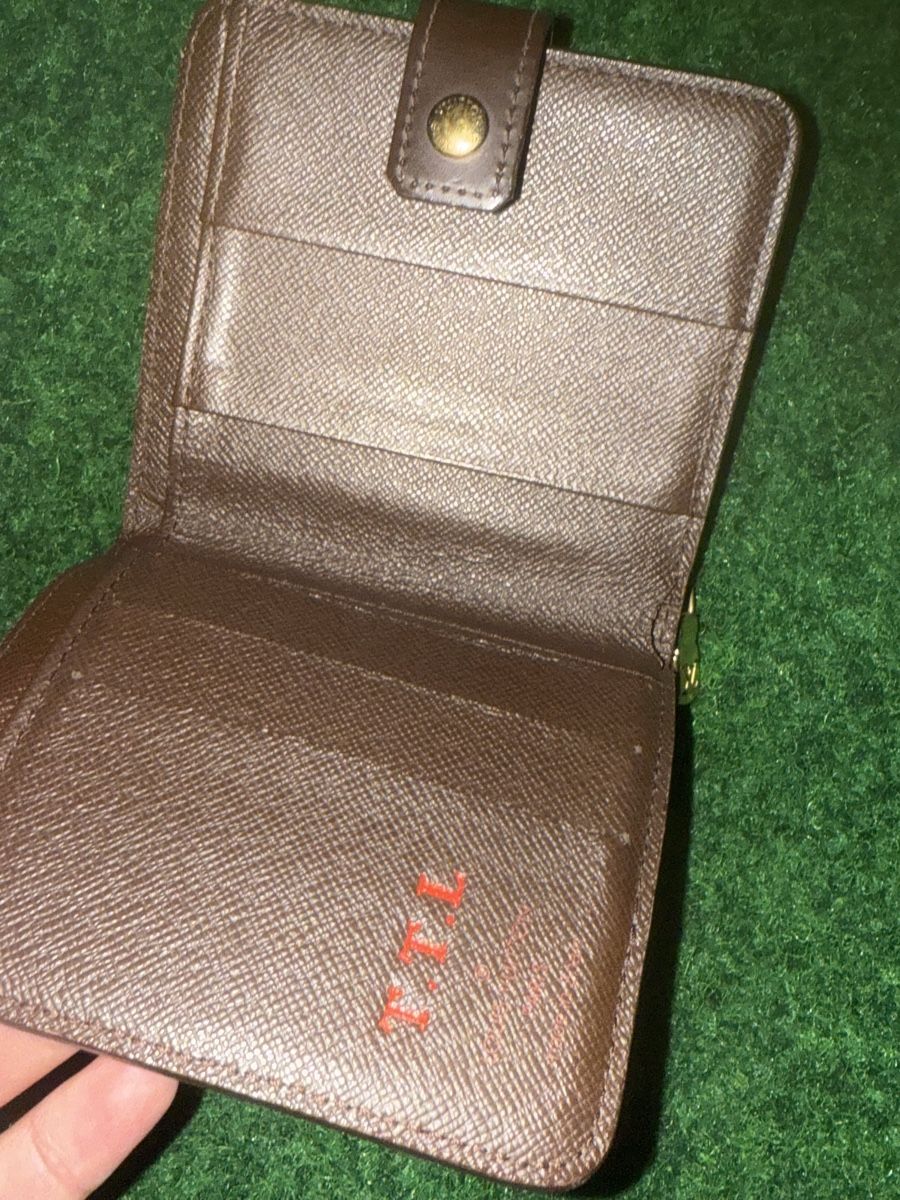 Louis Vuitton Portamonete: Portefeuille Louis Vuitton Damier   – Usato da Payerne venduto da Maylin2018 5