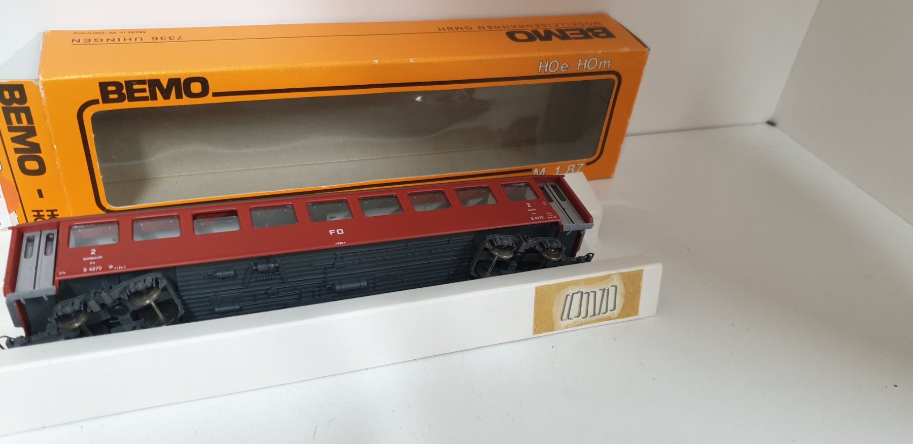 Bemo Modellini di ferrovie: Bemo FO Personenwagen 3268 – Usato da Geroldswil venduto da TopTrain54 1
