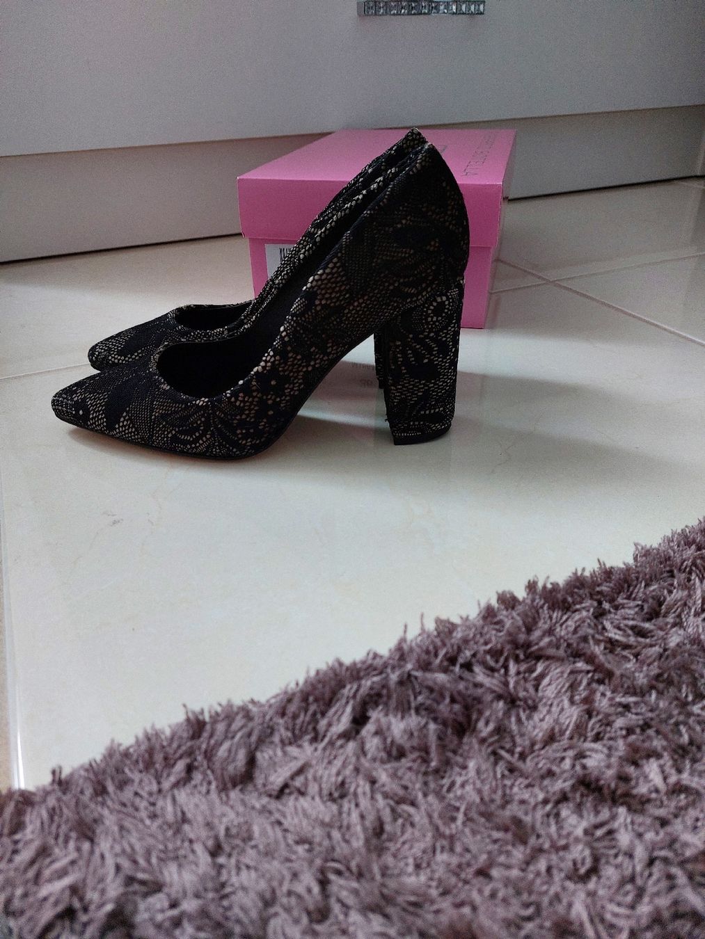 Scarpe da donna: Escarpin Roberto Botella , noir dentelle – Nuovo (secondo la descrizione) da Formangueires venduto da Fabienne1974 1