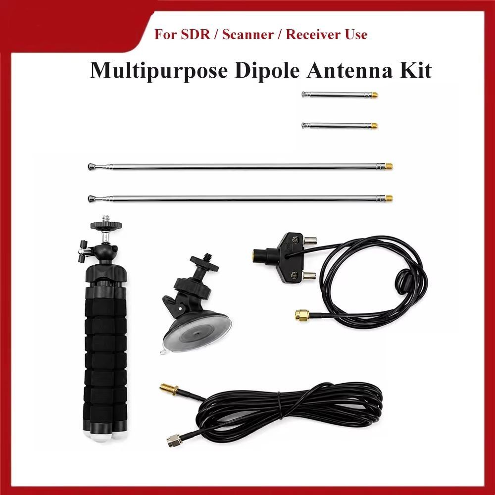 Radiocomunicazione: Dipol Antennen Kit mit Mini-Stativ – Nuovo e nell'imballaggio originale da Zürich venduto da SDRlab