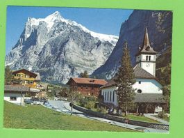 Grindelwald mit Wetterhorn