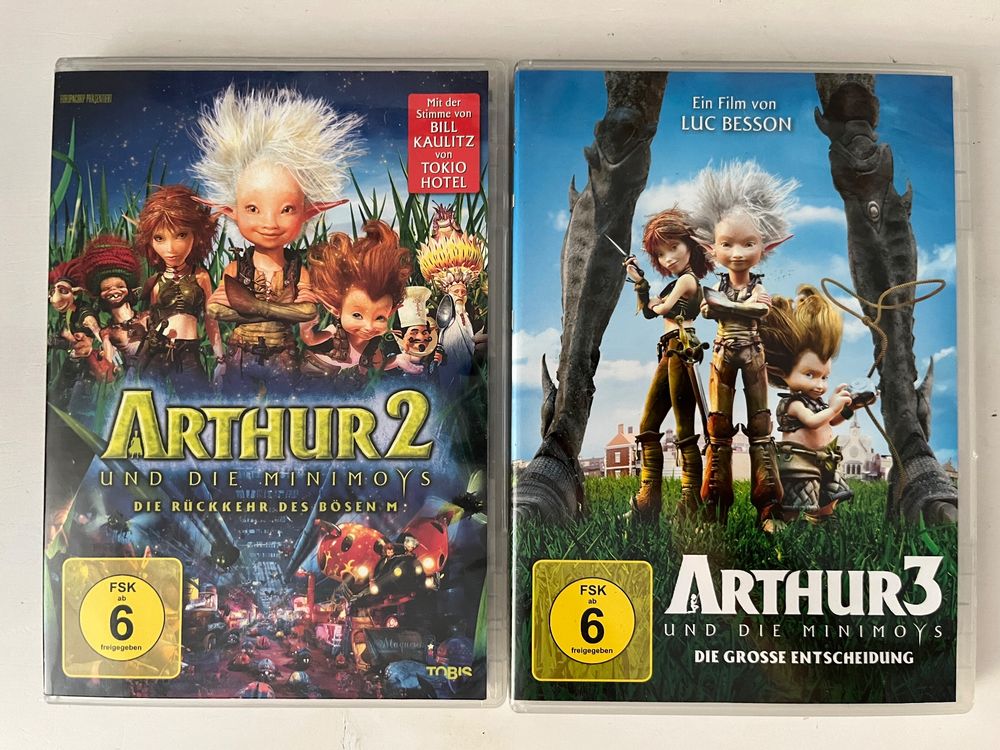 Arthur 2-3 DVD 📀 (Neu (gemäss Beschreibung)) in Sierre für CHF 5.95 ...