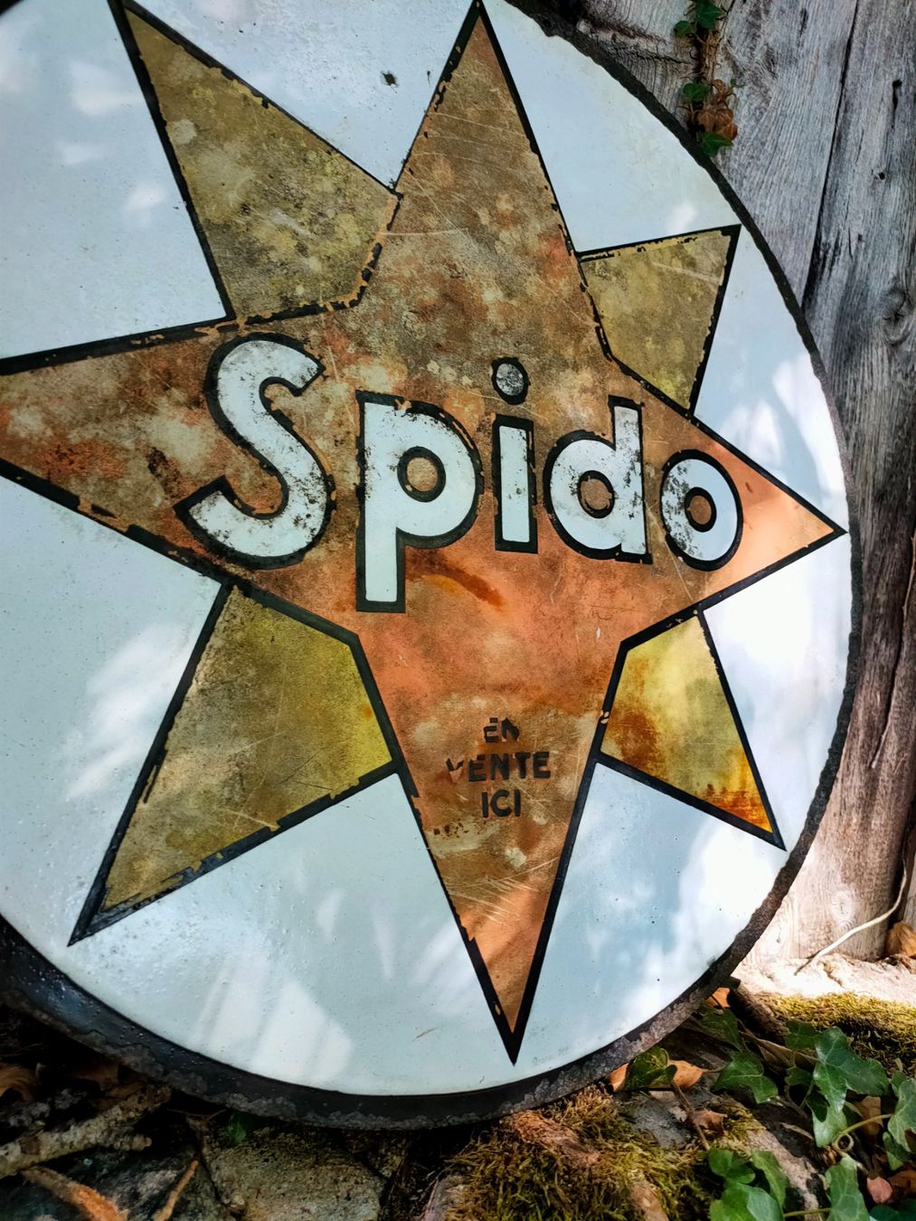 Insegne: Plaque émaillée spido – Usato da Bretonnières venduto da Minigab 2