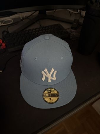 New Era 59FIFTY Yankees Cap 7 1/4 hellblau