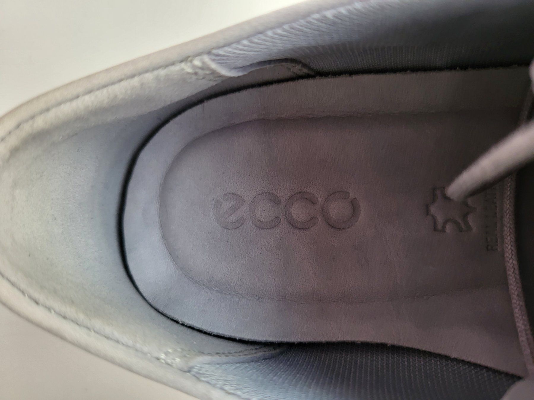 Ecco Scarpe da donna: Ecco Damen Schnürschuhe, Gr. 39 - Leder, hellblau – Nuovo (secondo la descrizione) da Baar venduto da clar6 7