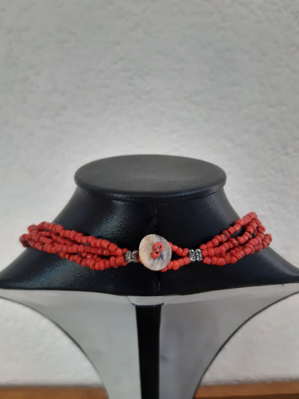 Ketten: Superbe Collier Corail +Pendentif Perle & Coquillage - Neuf – Gebraucht aus Meinier von Gattuso22 3