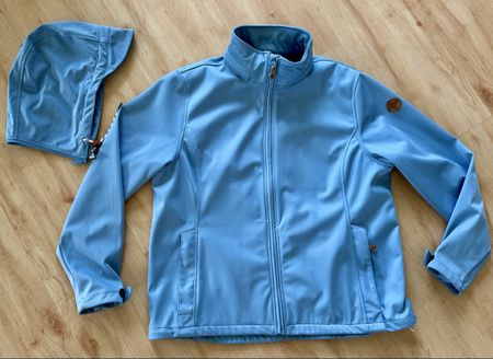 Rukka Softshell Jacke Hellblau Gr. 48 - Top Zustand!