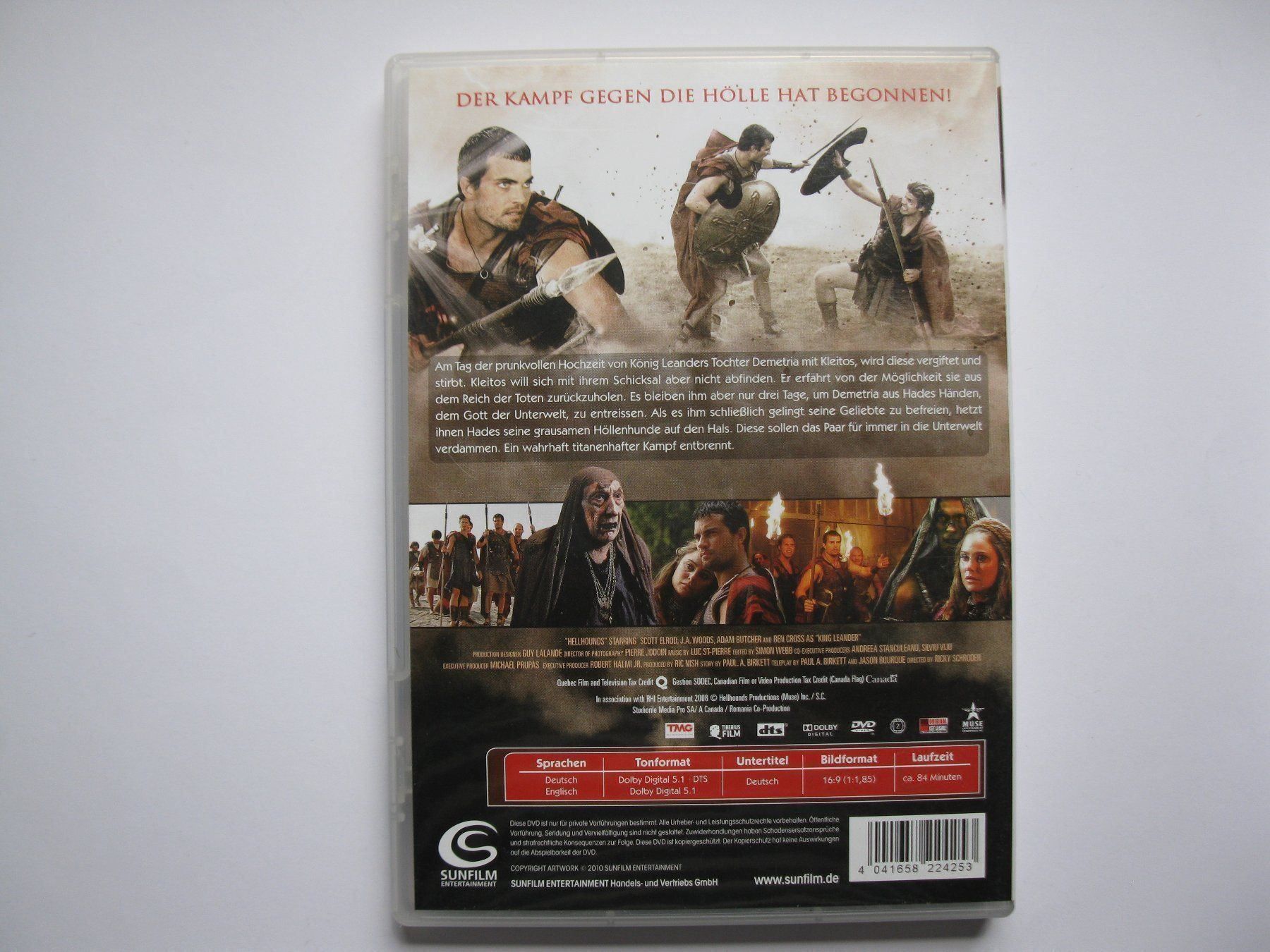 Tutti i DVDs: DVD - Der Wächter des Hades – Usato da St. Margarethen TG venduto da Schachmatt 1