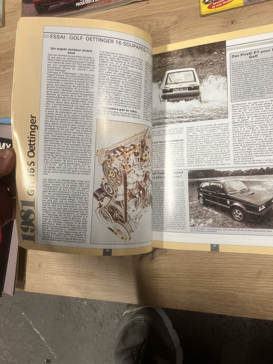 Libri: revue automobile  golf – Usato da Grand-lancy venduto da RustytoRestore 4
