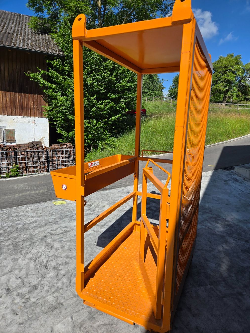 Gabelstapler & Hubwagen: Arbeitskorb für Stapler und Kran – Gebraucht aus Guntershausen Berg von Trojan69 3