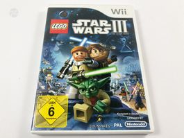 Lego Star Wars III 3 the Clone Wars Nintendo Wii Game PAL