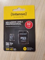 Intenso microSDHC UHS-I Professional 32GB neu