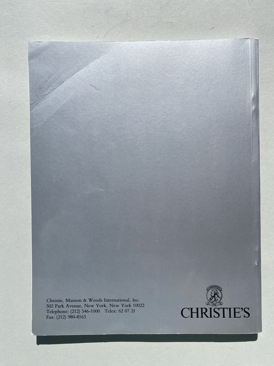 Libri: Christie's: The Robert Mapplethorpe Collection, 1989 – Usato da Zürich venduto da lesgarcons 6