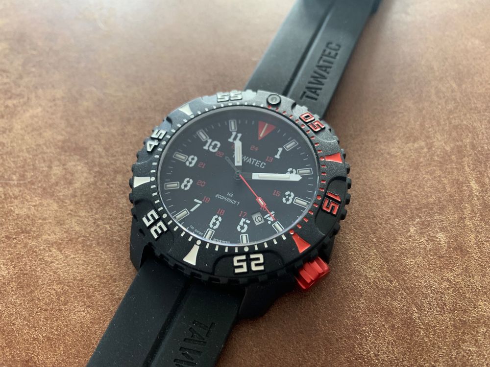 TAWATEC E.O.Diver MK2 Saphirglas H3 Uhr Kaufen auf Ricardo