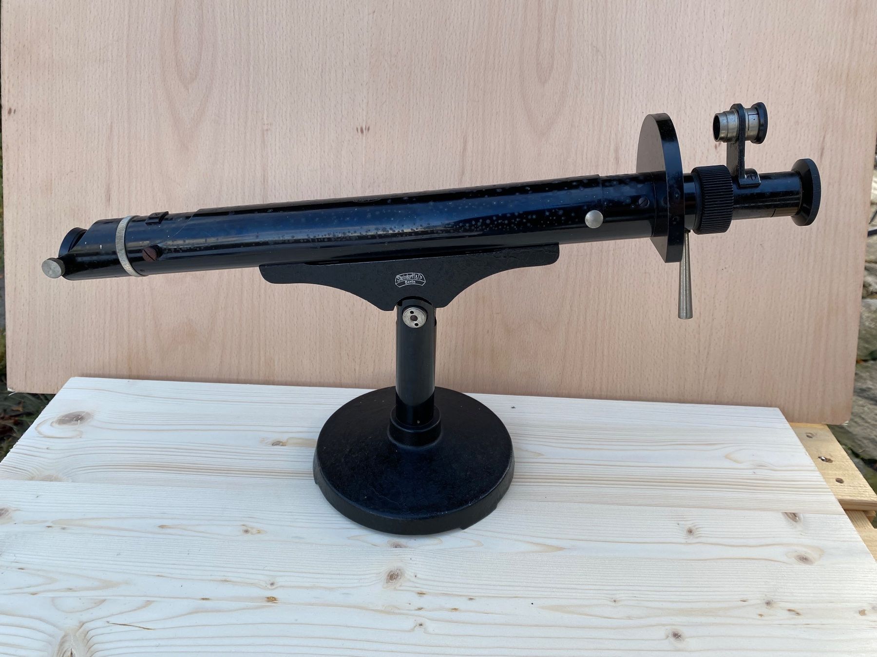 Microscopi: antiker Steindorff & Co. Berlin Polarimeter – Usato da Feldbach venduto da Olive1