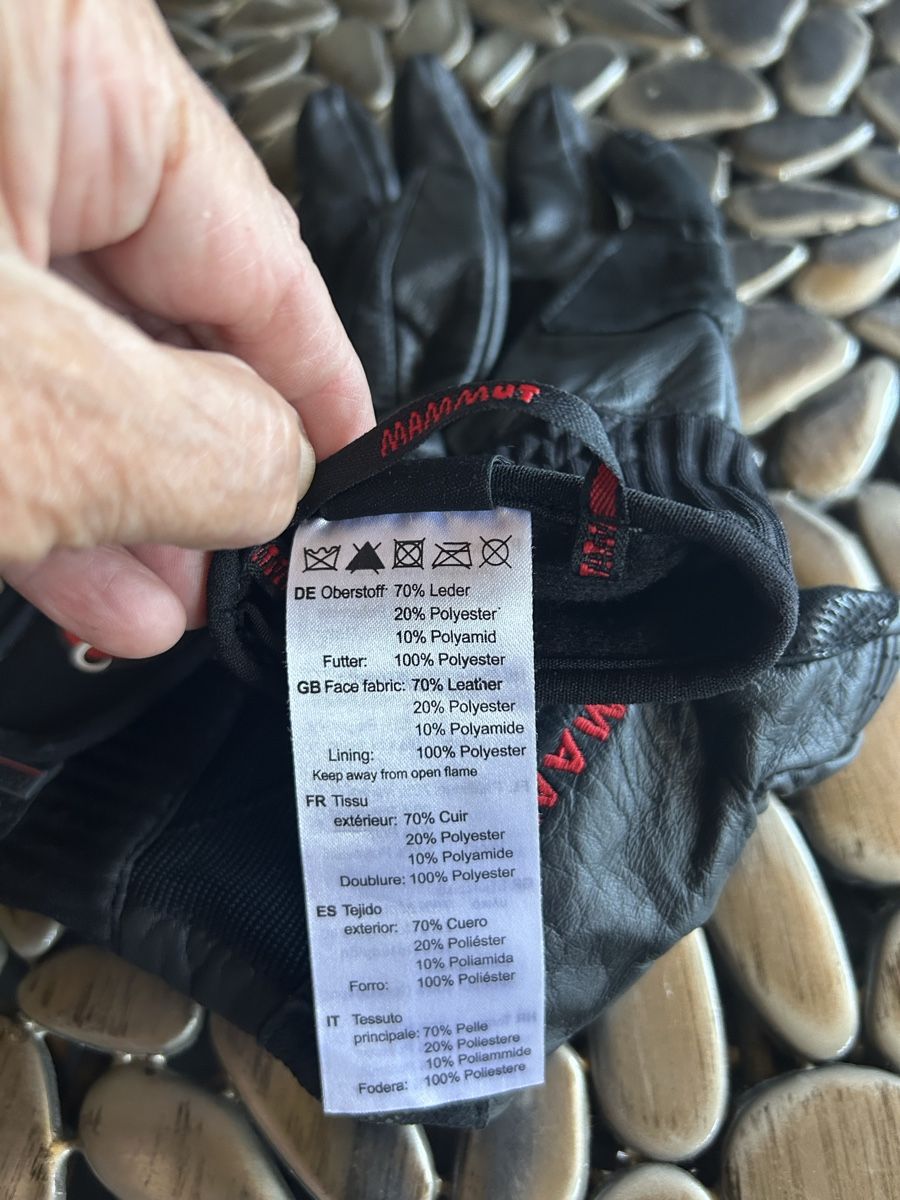 Mammut Guanti & manicotti: Mammut Lederhandschuhe Grösse M – Usato da Oberrieden venduto da SolarisZH 3