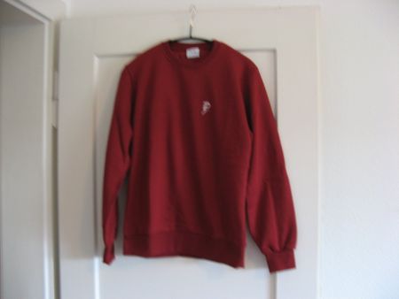 Sweat Shirt, Pullover Gr. S weinrot