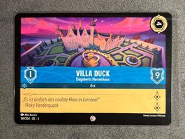 Villa Duck DE 169 Disney Lorcana 3 Tintenlande Dagobert