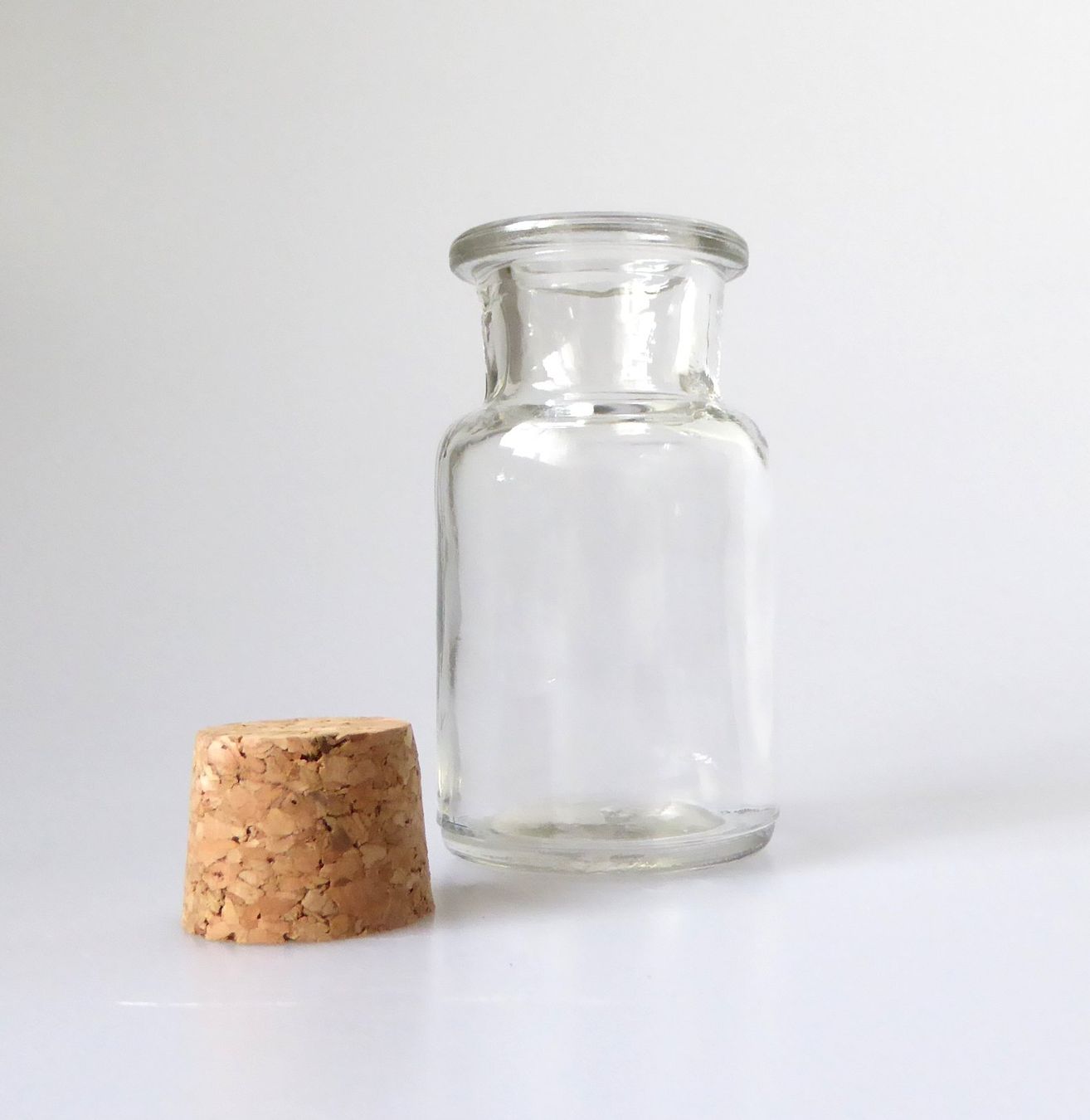 Gläser: Vorratsgläser 10 Stk. - 50ml mit Korkverschluss – Neu und originalverpackt aus Mauren von Yeelen 1