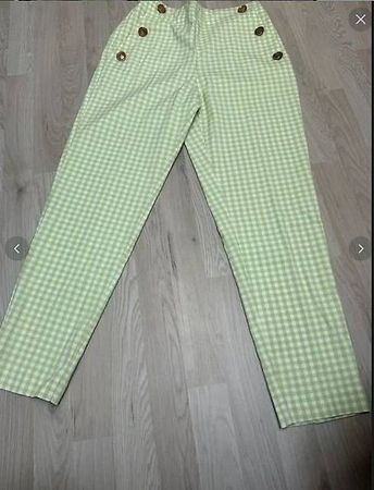 Zara Chino Slacks Hose in der Gr. 34 NEU Hellgrün Sommer