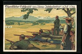 Litho Aarau, Eidg. Schützenfest 1924, J