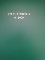 STUDIA TROICA - BAND 9 - 1999