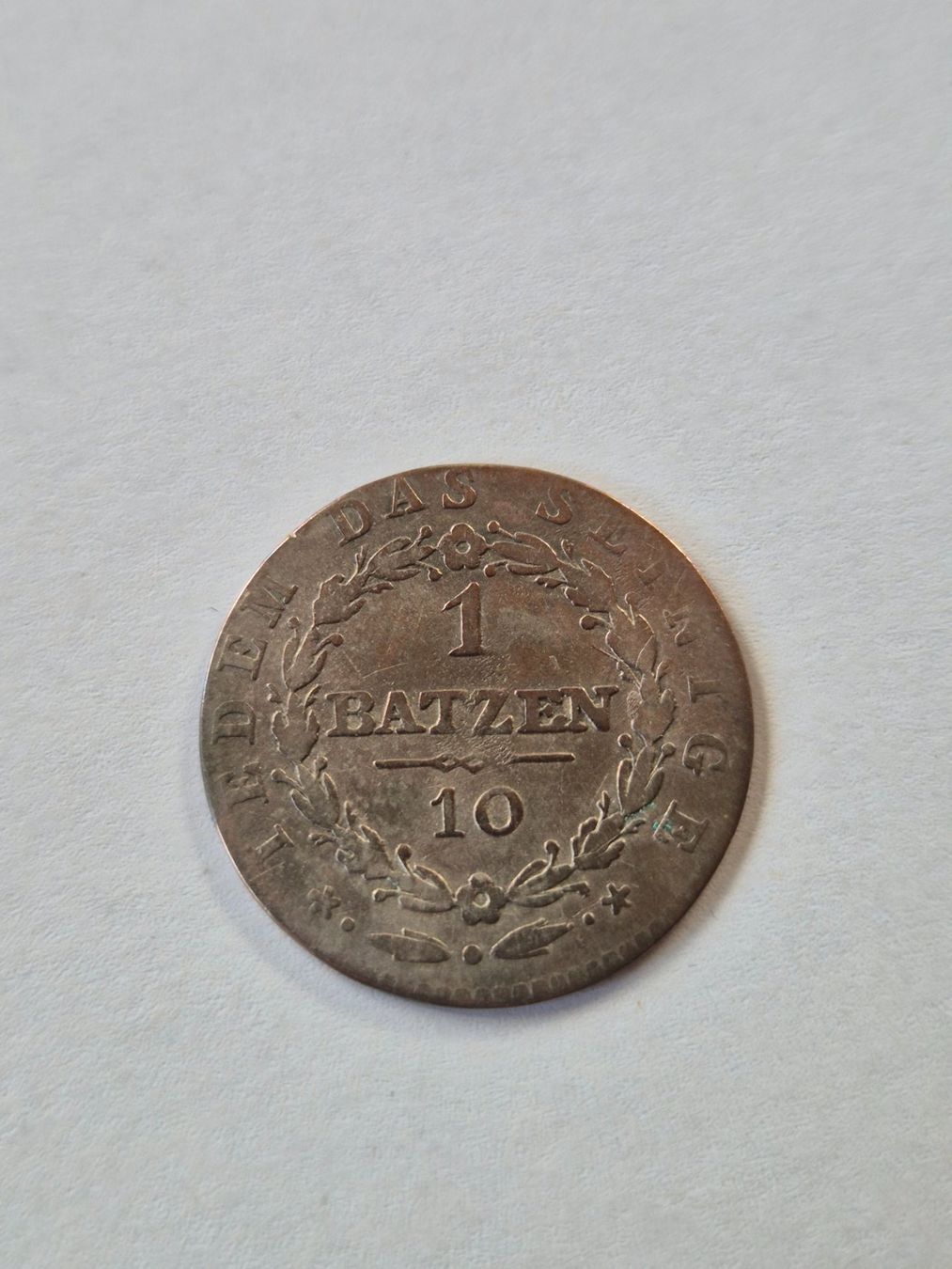 Tutti le monete: Appenzell - Batzen 1816 - selten! – Usato da Mels venduto da Goldenfalcon 1