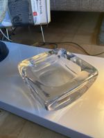 Schwerer Glasaschenbecher