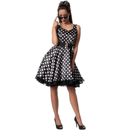 Kostüm Damen Rockabilly 50er Größe L