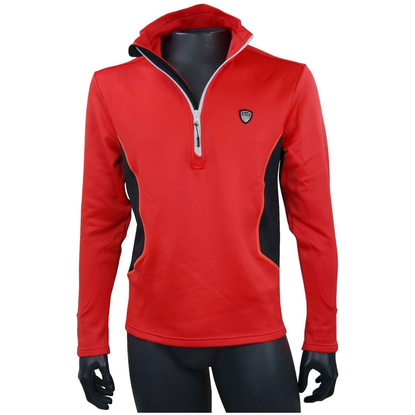 Armani Maglioni & Felpe: Emporio Armani Herren halbzip Pullover rot /Gr.M – Nuovo e nell'imballaggio originale da Wohlenschwil venduto da EddieS-Outlet 5