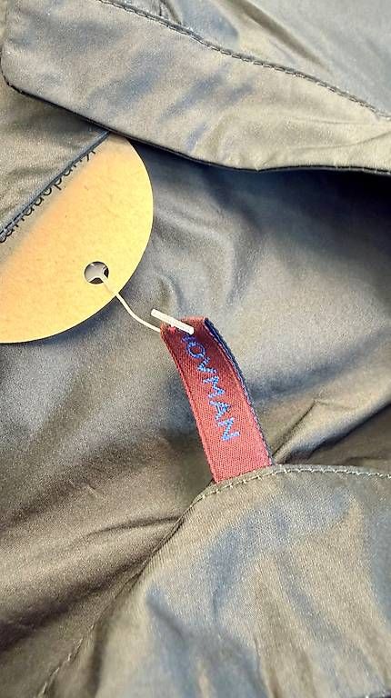 Katharina Hovman Vestiti: Original Katharina Hovmann Kleid / Overshirt anthrazit – Usato da Büren NW venduto da Kibe0 2