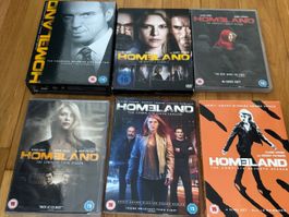 Homeland Seasons 1-7 DVD (EN) - Komplett!