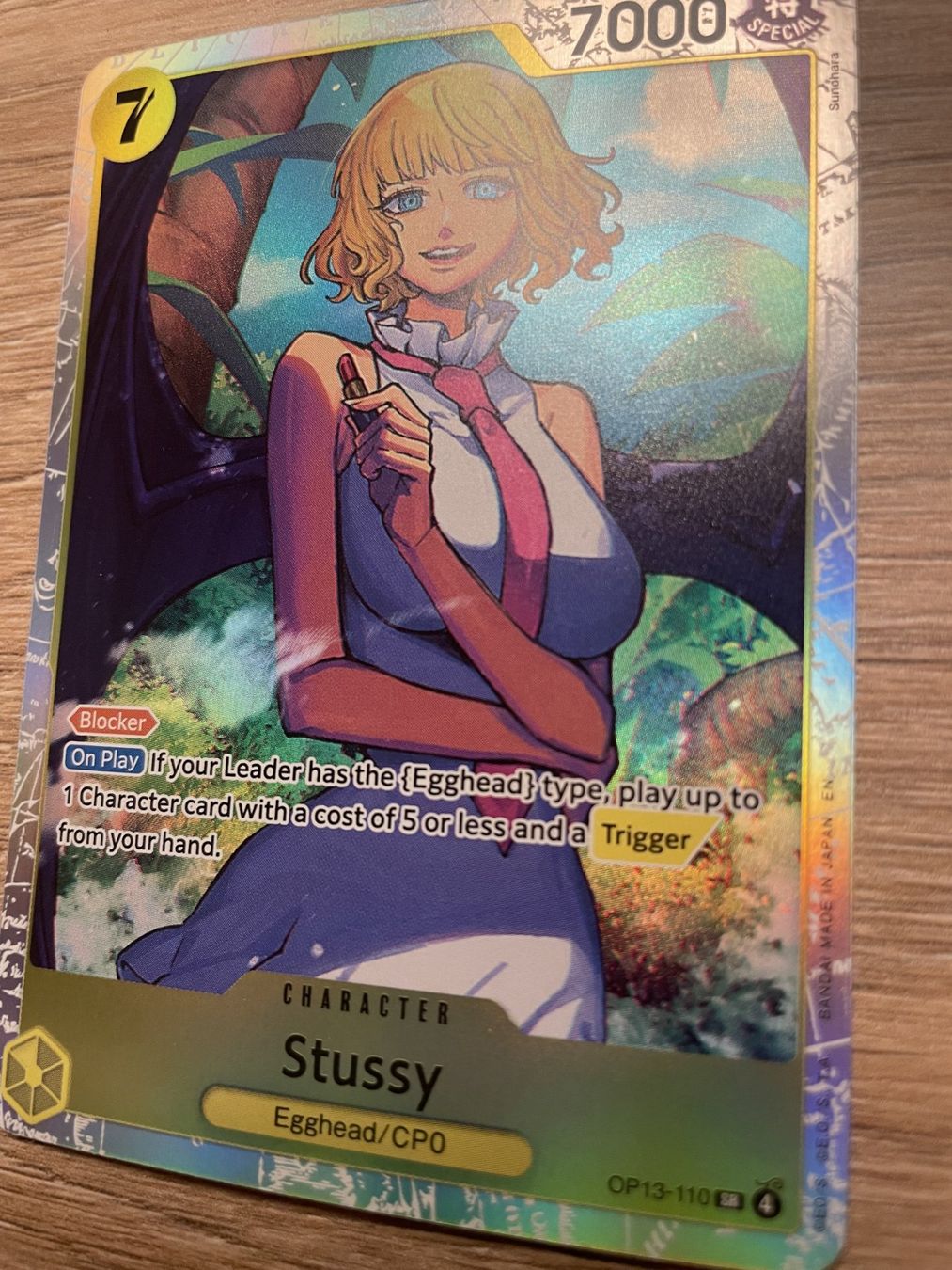 Bandai Cartes à collectionner: One Piece Stussy OP13-110 SR – Neuf (Voir description) à Wetzikon ZH par cyb_7y78