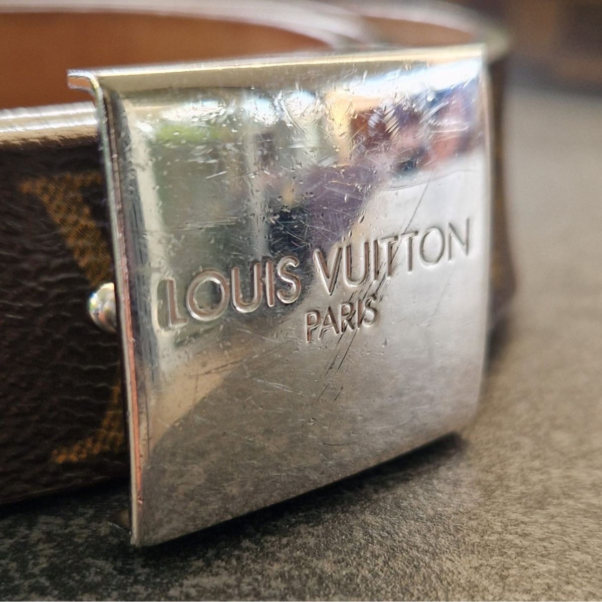Louis Vuitton Cinture: Louis Vuitton - ceinture Monogram - 80/32 – Usato da La Tour-de-Peilz venduto da nic_wqf2 6