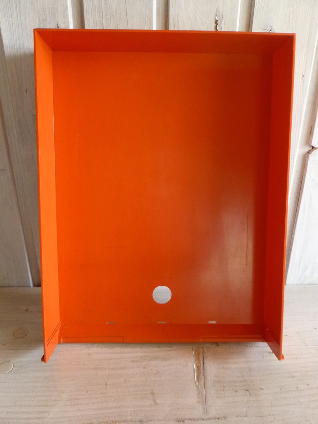 Ordner: Briefablage, Dokumentanablage, Ablagefach - orange Vintage – Gebraucht aus Füllinsdorf von Kapellie 1