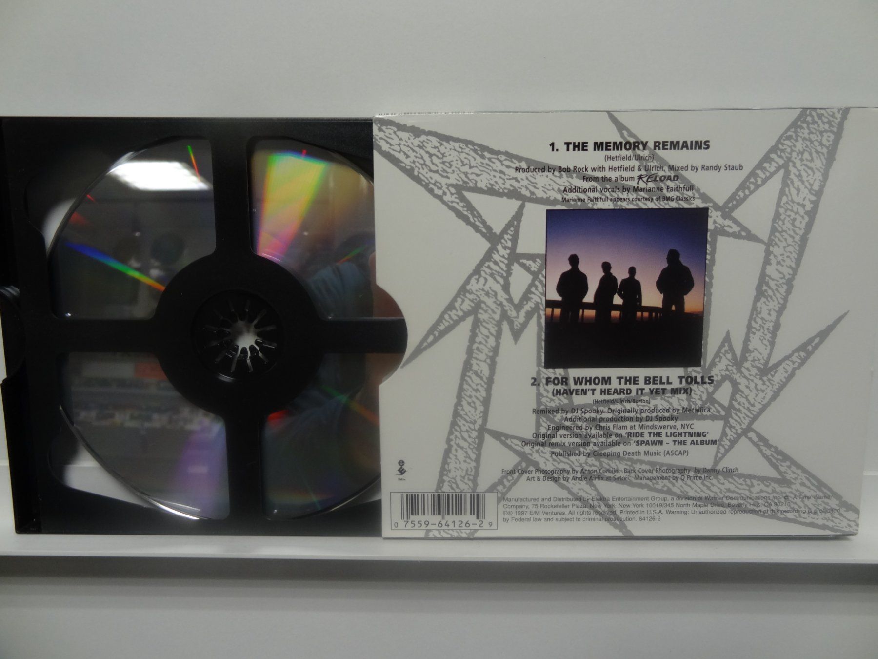 CD: Metallica CD Single - The Memory Remains - – Usato da luzern venduto da musicandart 1