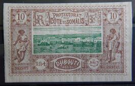Djibouti Franz. Kolonie Kat. 10 * 1894