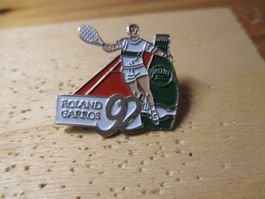 Tennis Roland Carros 1992  Pin